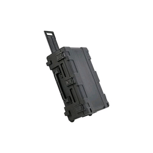 SKB 3R2817-10B-CW - Mil-Standard Roto Cases (w/Cube Cut Foam, Handle & Wheels)
