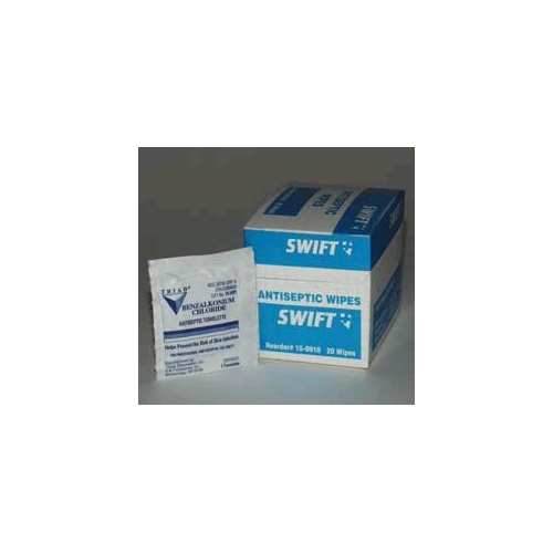 Swift Antiseptic Wipes, 100/Box