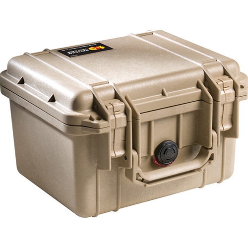 Pelican™ 1300 Case with Foam, Desert Tan