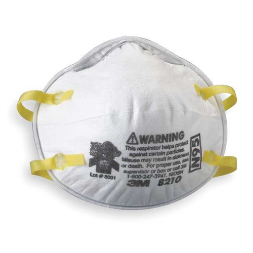 3M 8210 Disposable Respirator, N95 20-Pack