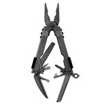 Gerber Multi-Plier 600 - Needlenose  Black w/ Carbide Insert Cutters, Berry-Compliant Sheath