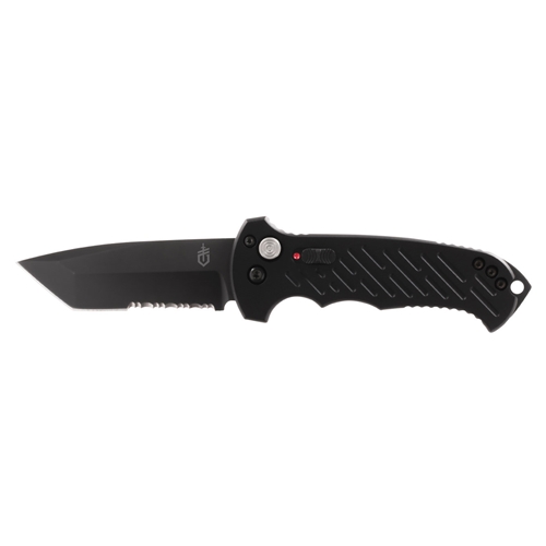 Gerber 06 Auto - Tanto, Serrated